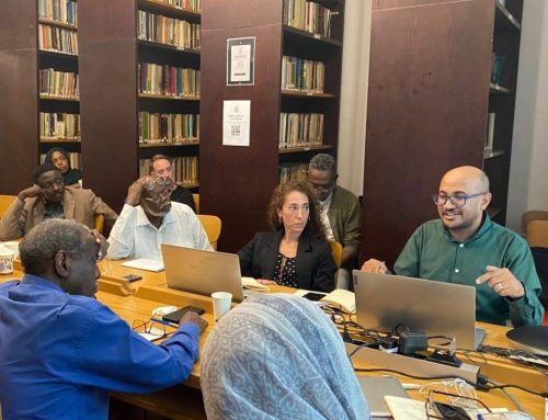 Tamer and Susanne present Sudan research at CEDEJ-Khartoum
