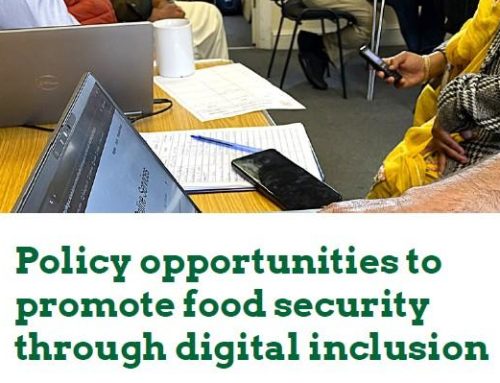 Policy opportunities to promote food security through digital inclusion